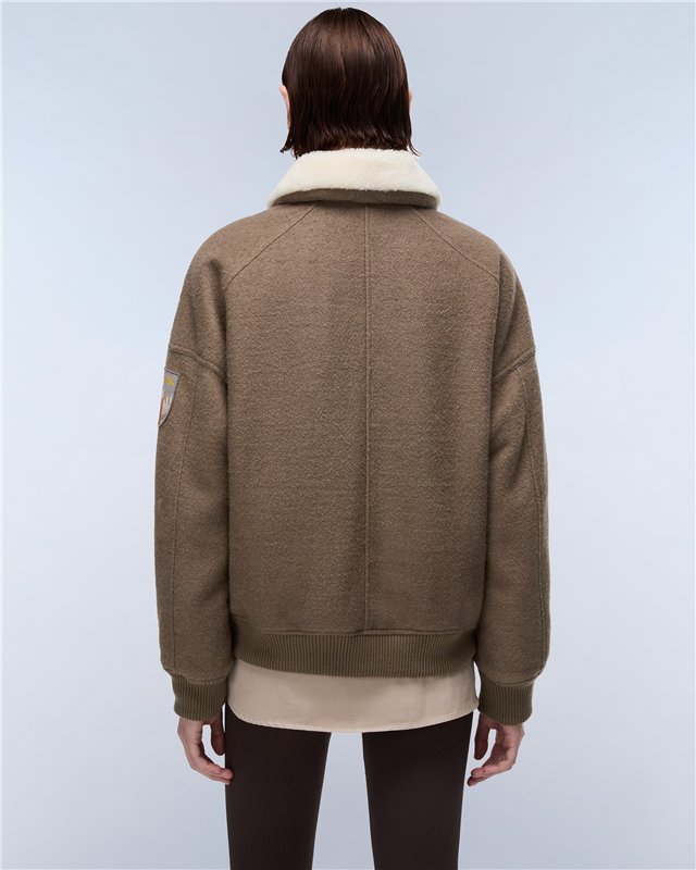 Tovel Wool Bomber Jacket