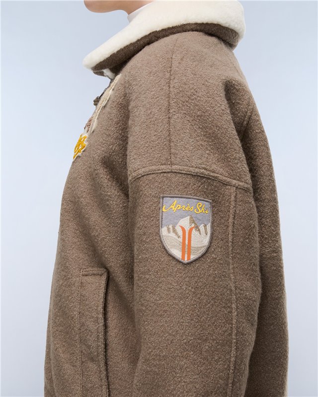 Tovel Wool Bomber Jacket