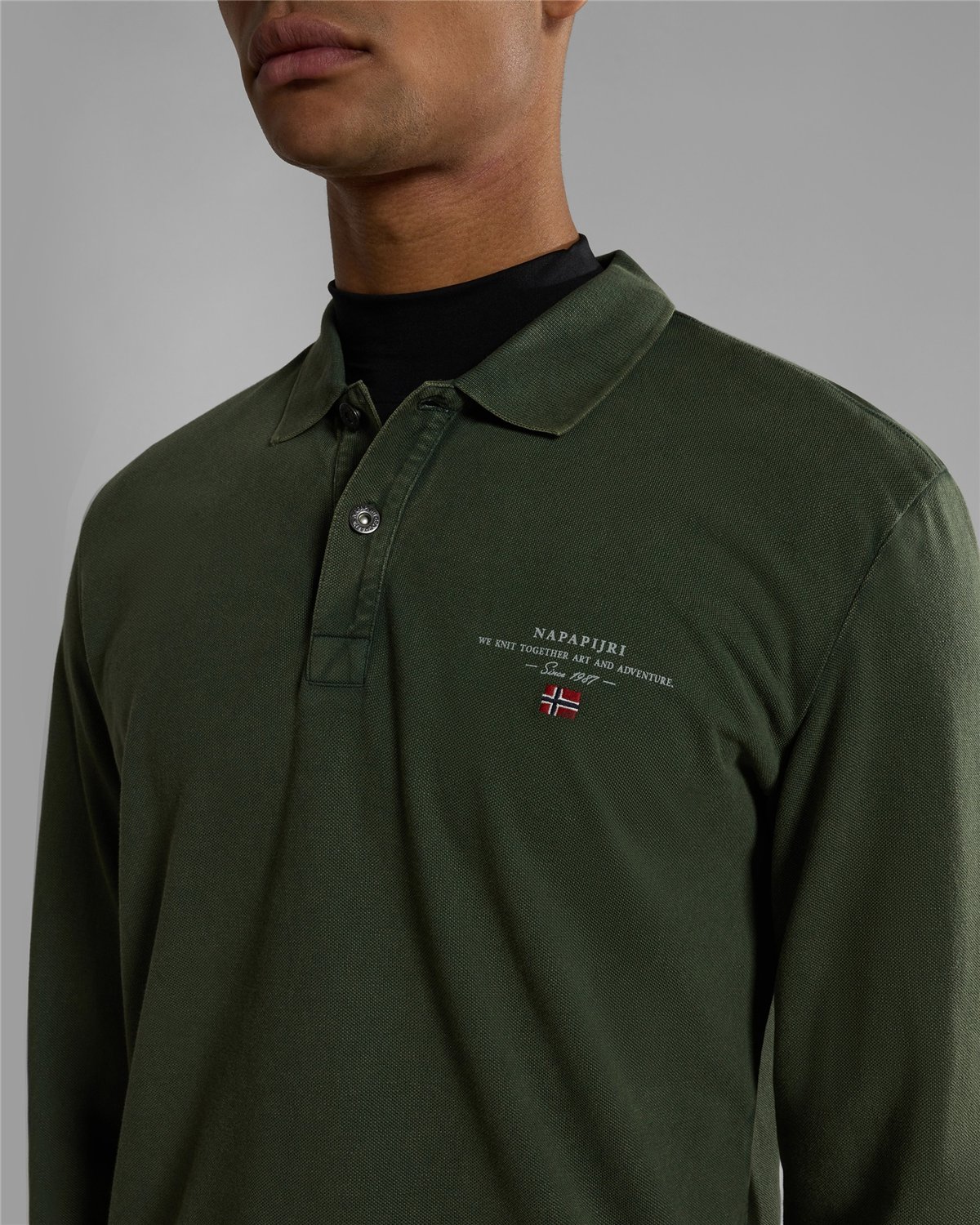 Elbas Long Sleeve Polo