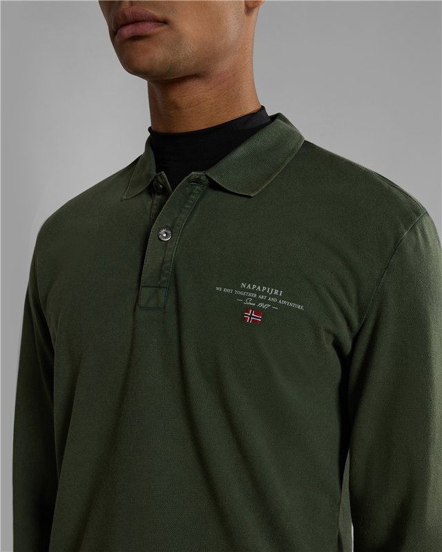 Elbas Long Sleeve Polo
